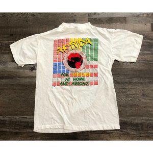 Vtg Africa For Africans at Home and Abroad Single Stich T Shirt Adult Medium